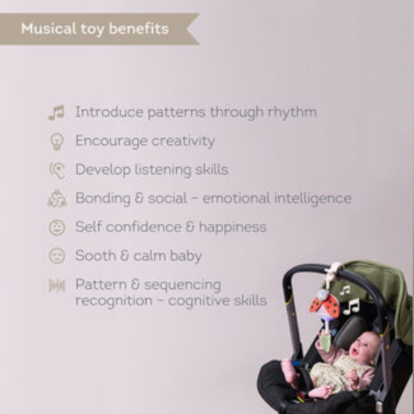 Taf toys Musical Ladybug  NWT - Picture 2 of 5